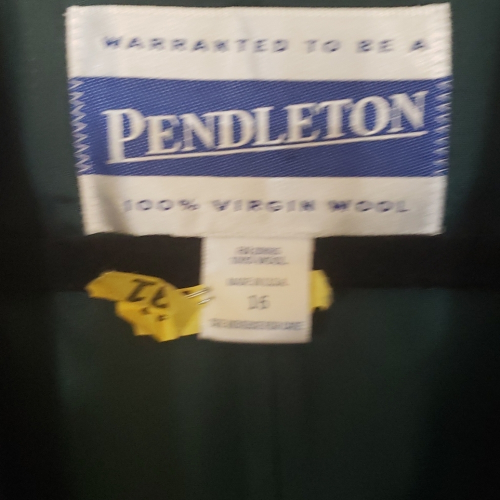 Pendleton virgin wool coat - Picture 2 of 3
